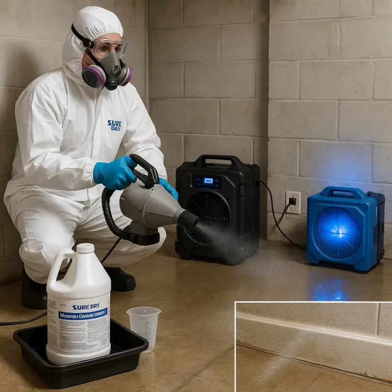 Sanitization and Odor Removal process in Woodlake, CA