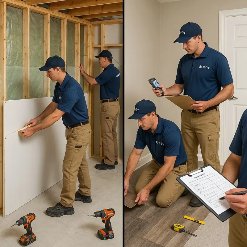 Repairs and Reconstruction process in Woodlake, CA