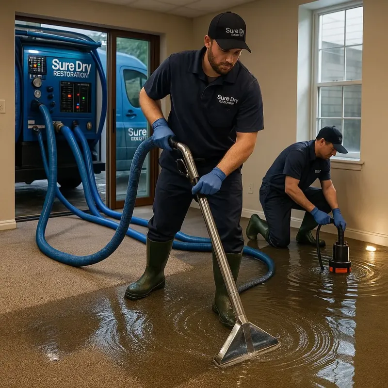 Water Extraction and Removal process in Woodlake, CA